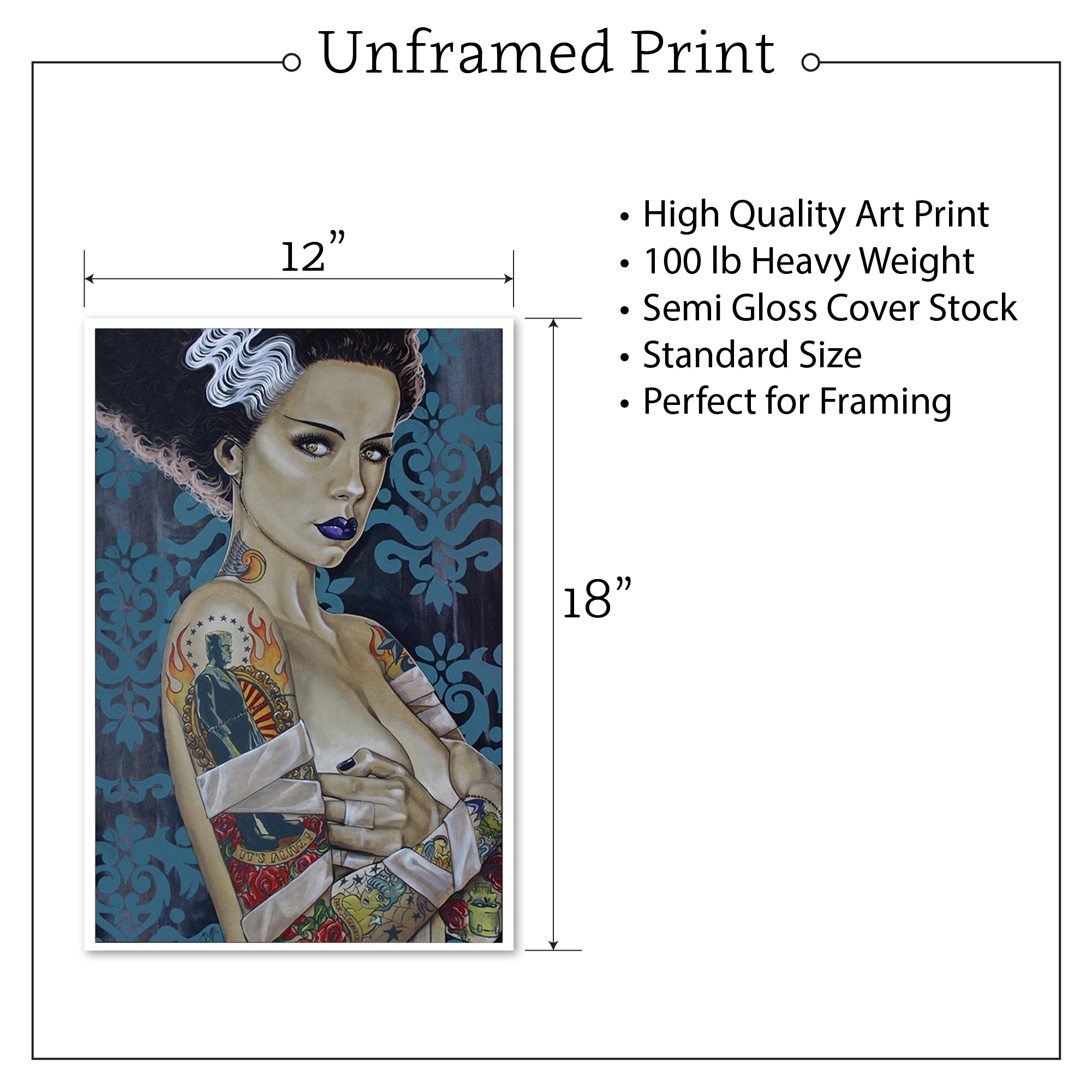 Mike Bell Buy 3 Get 1 FREE Art Print Bundle - Image 12