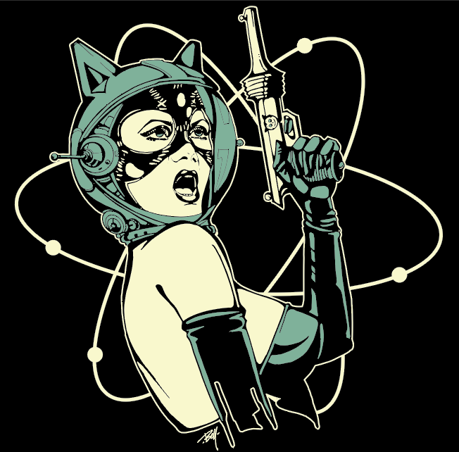 Space Pussy - Men's T-Shirt - Image 5