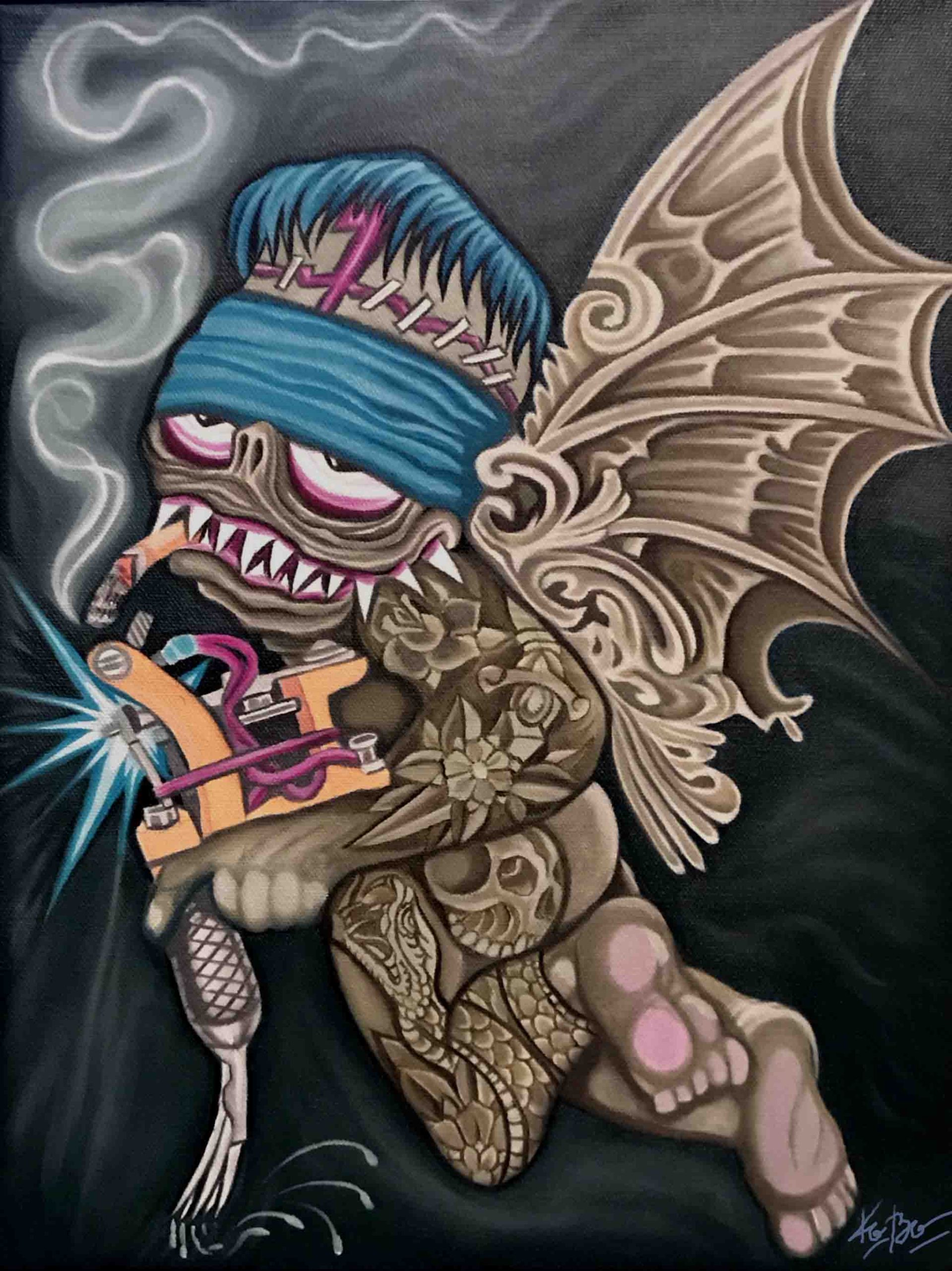 Tattoo Cherub