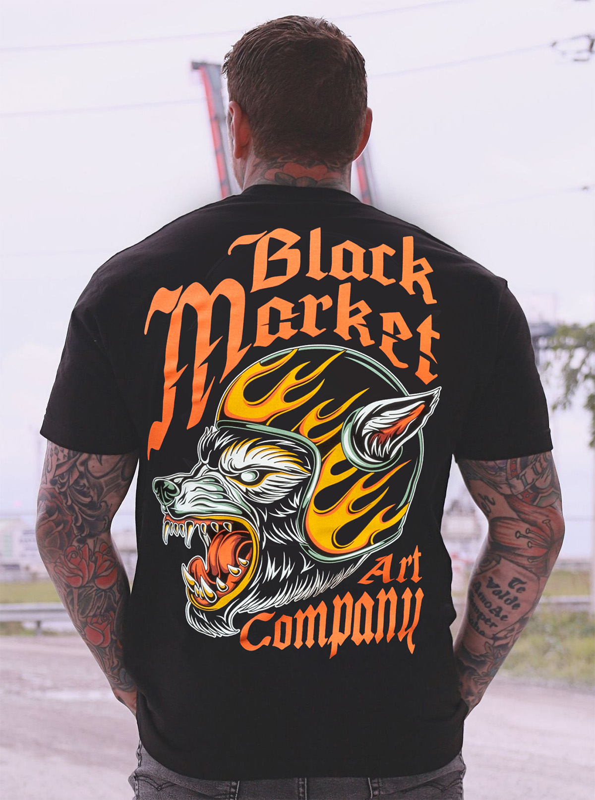 Wolf Speed - Men's T-Shirt - Image 3