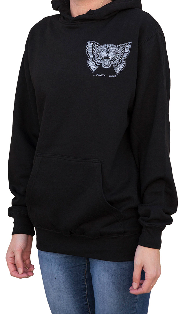 Flying Tiger - Women's Pull Over Hoodie - Image 2