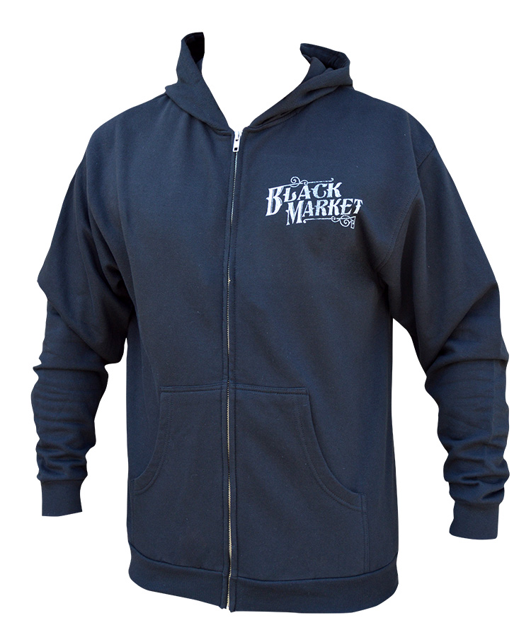 Two Wheel Terror - Men's Zip Hoodie - Image 2
