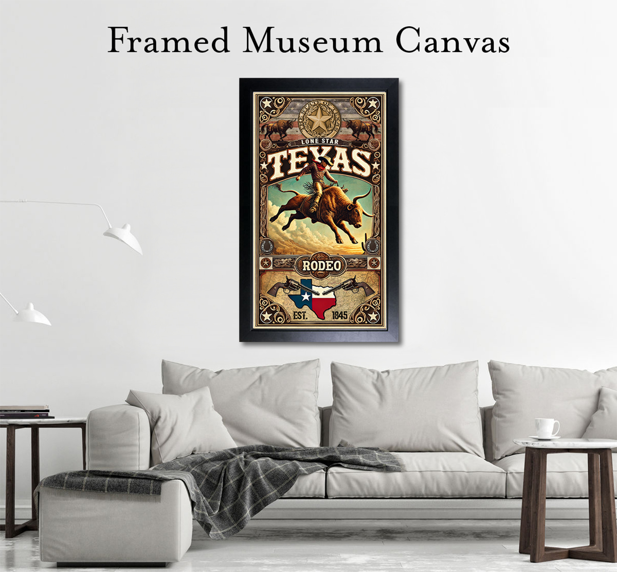 Texas Rodeo Poster - Art Print / Wall Art / Western Decor - Image 5