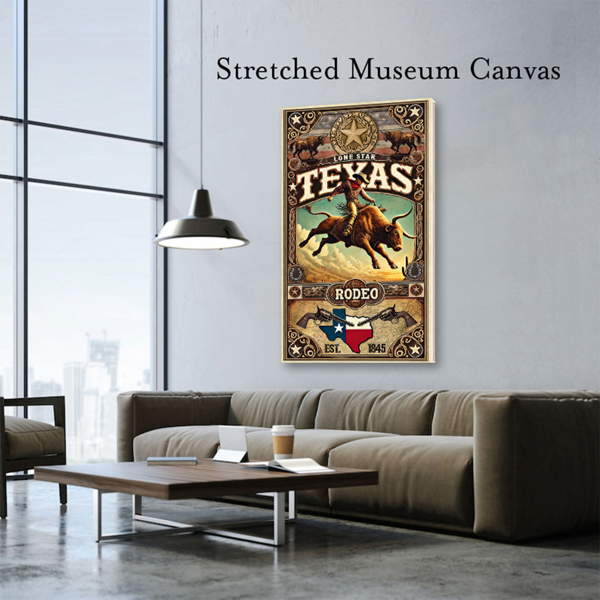 Texas Rodeo Poster - Art Print / Wall Art / Western Decor - Image 3
