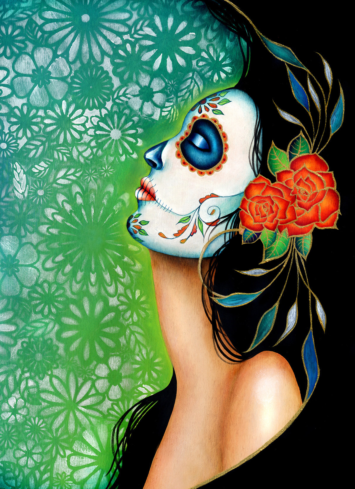 Your Time is Gonna Come - Day of the Dead Art