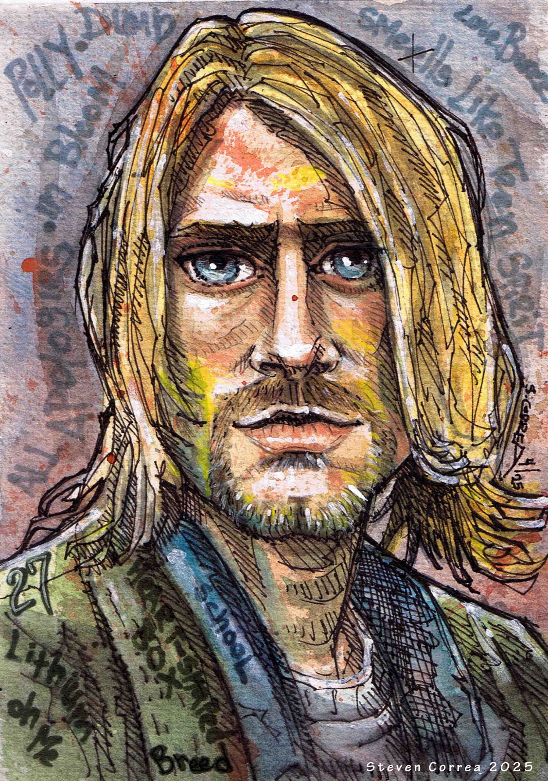 KURT COBAIN Art Prints