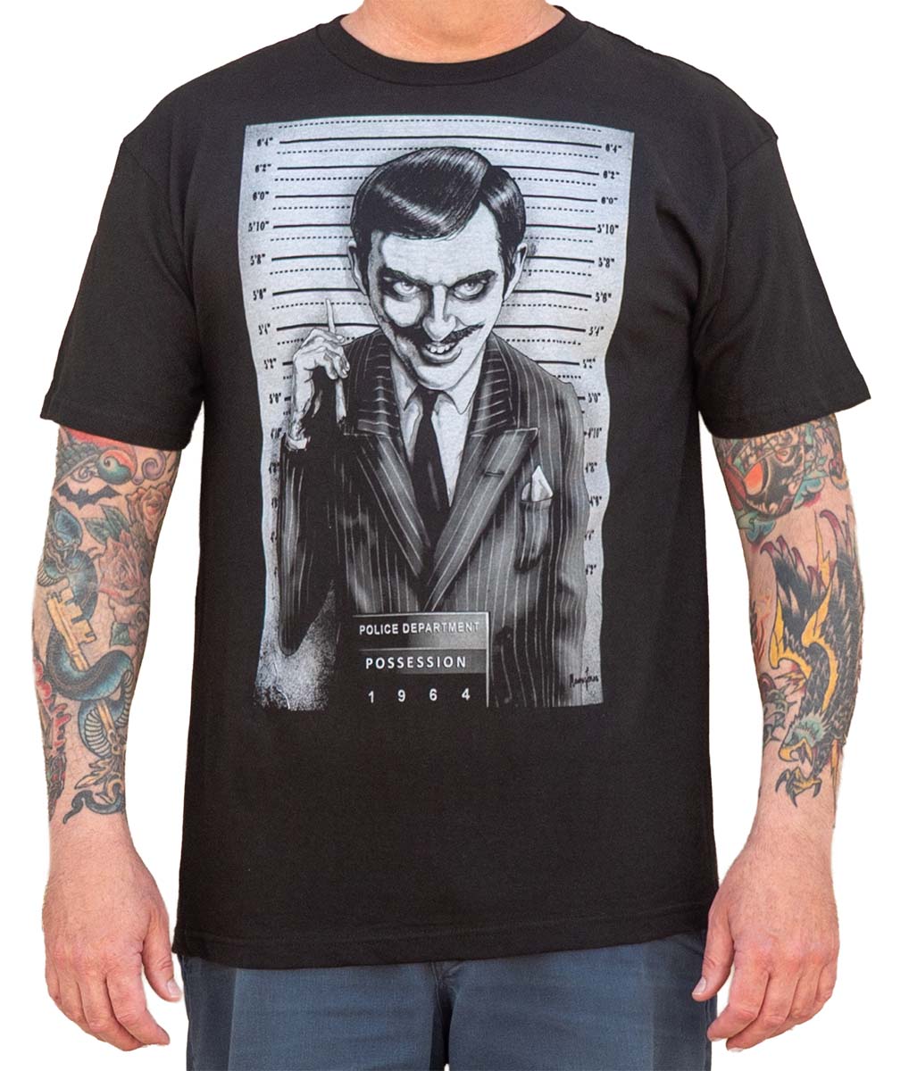 GOMEZ - Men's T-Shirt | Gomez Addams Family Mugshot