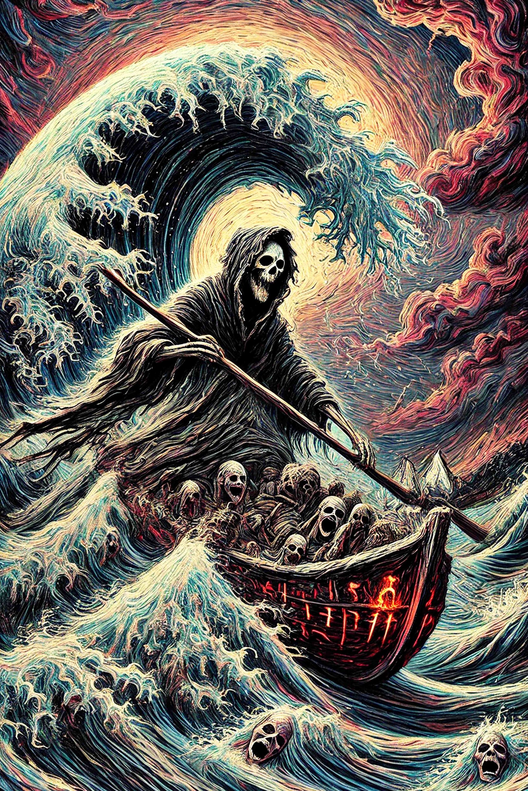 THE BOATMAN - Fantasy Art Prints