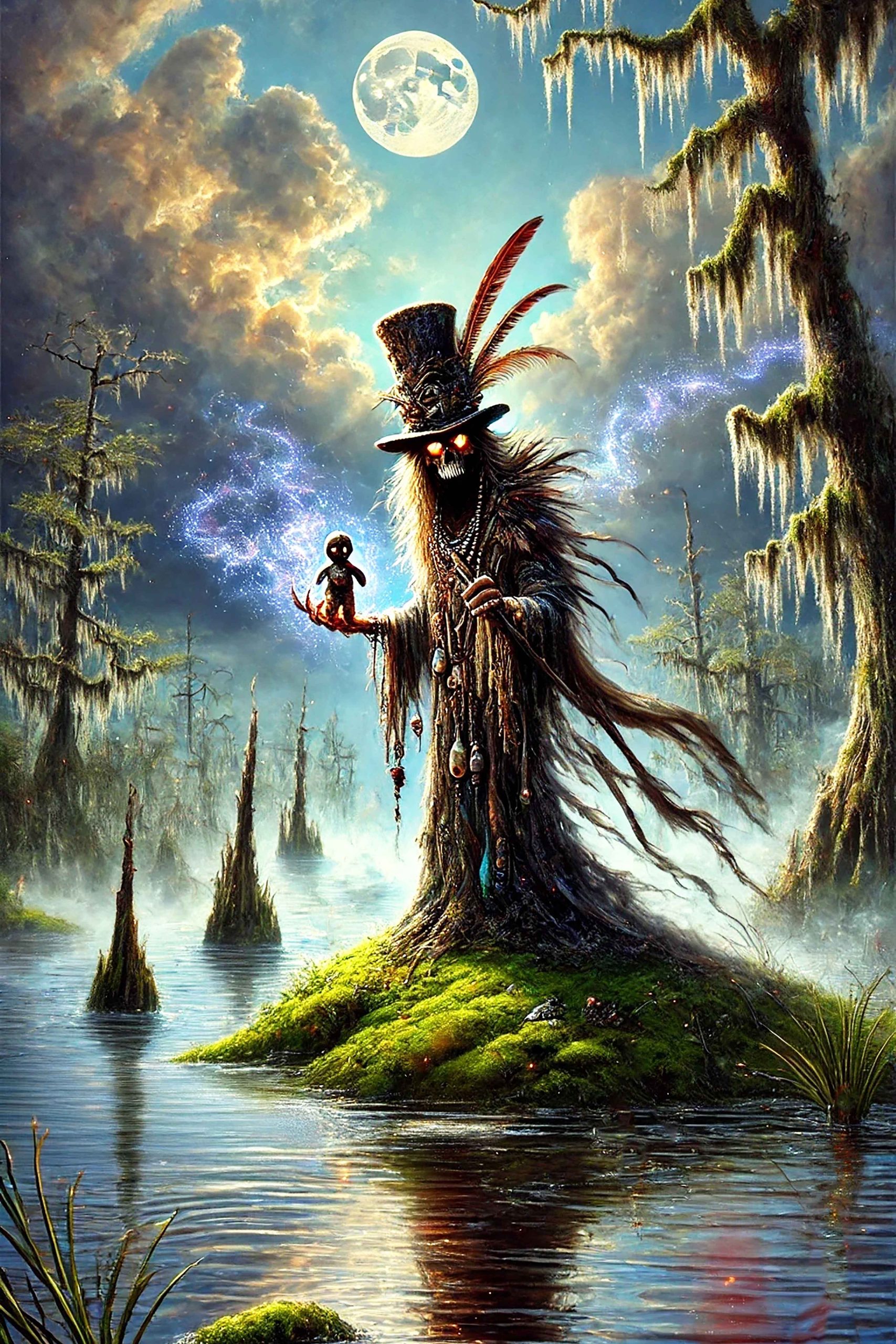 VOODOO PRIEST - Fantasy Art Prints