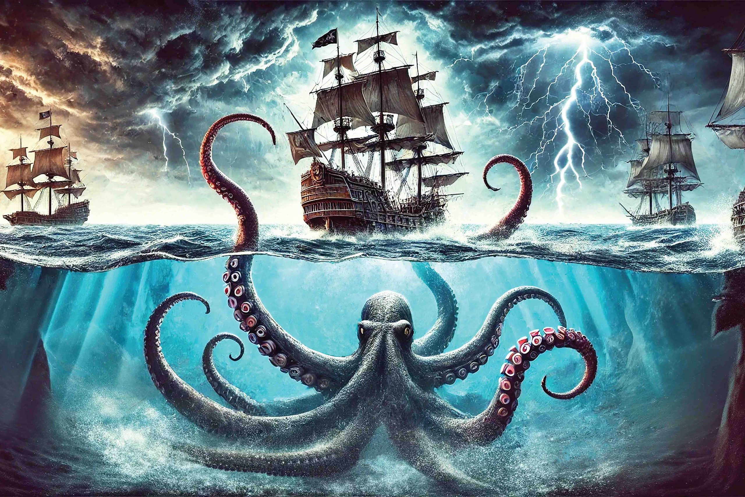 KRAKEN - Fantasy Art Prints