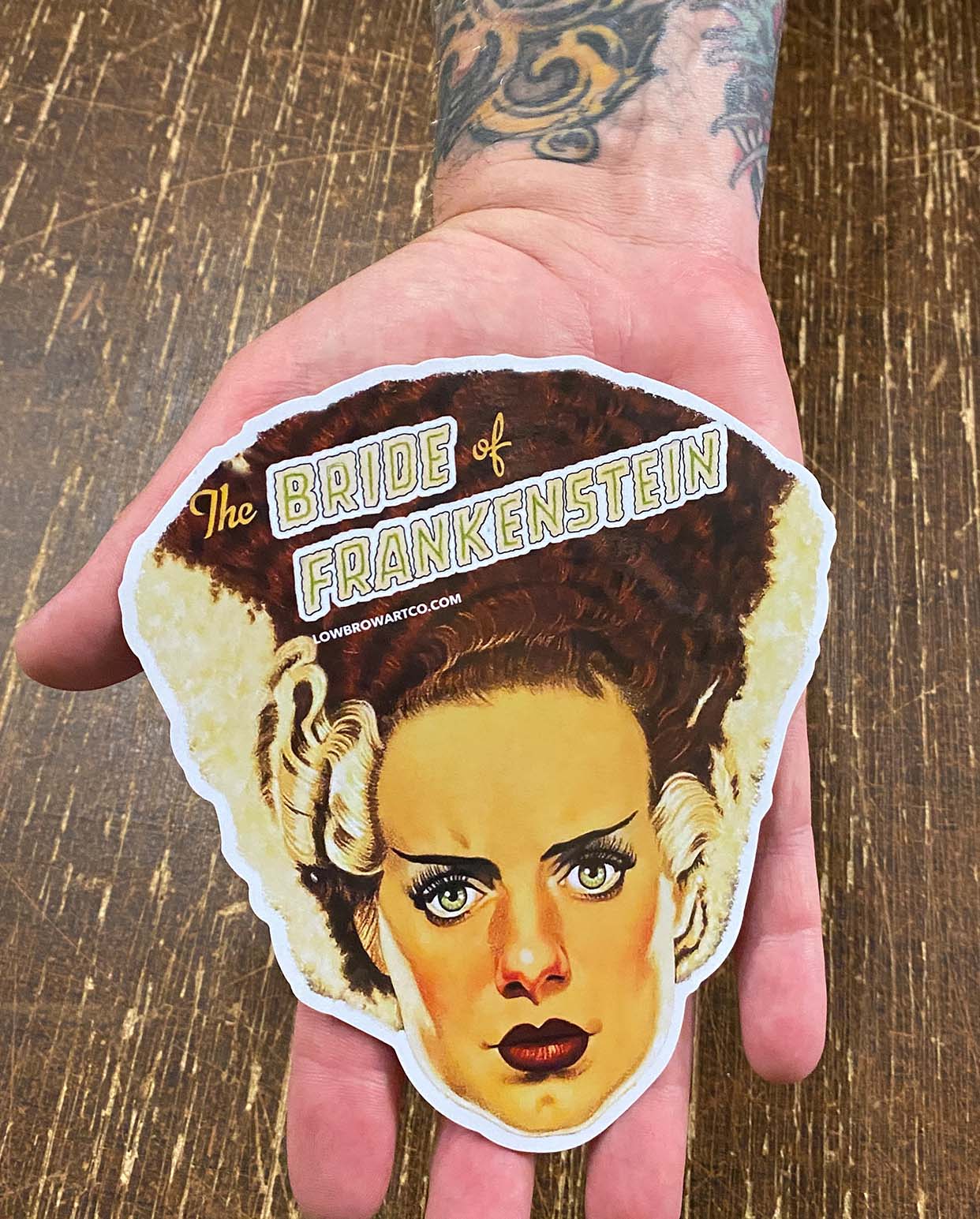 BRIDE MOVIE POSTER STICKER - Image 2