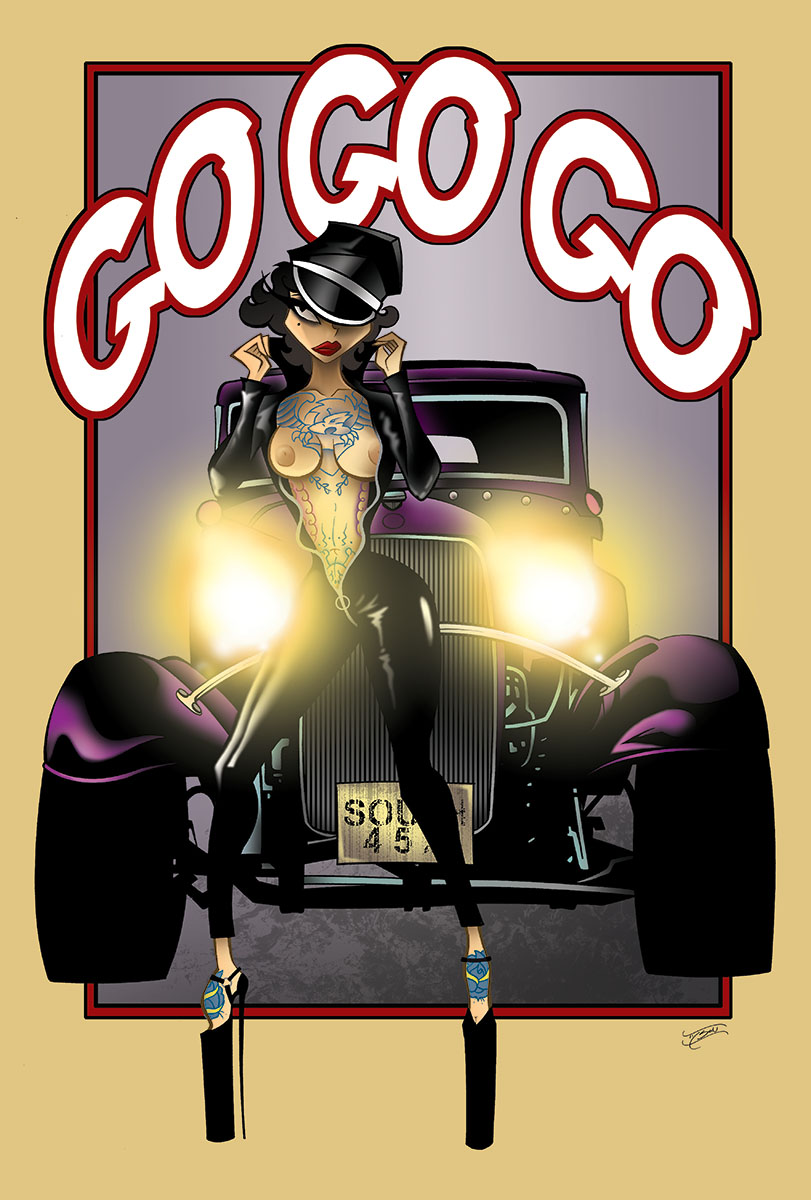 GO GO GO - Art Prints
