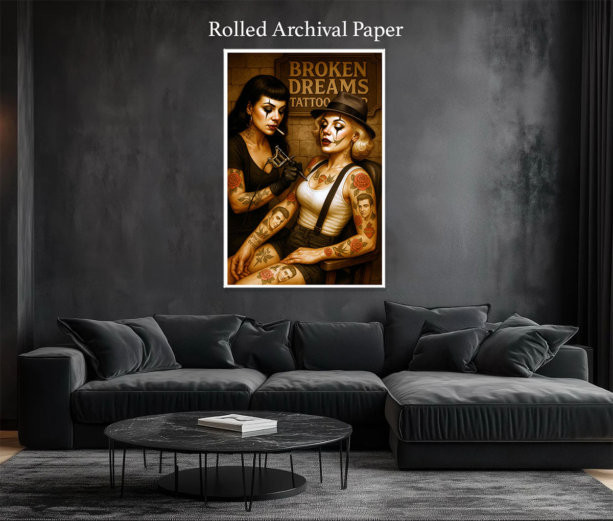 BROKEN DREAMS TATTOO - Art Prints - Image 2