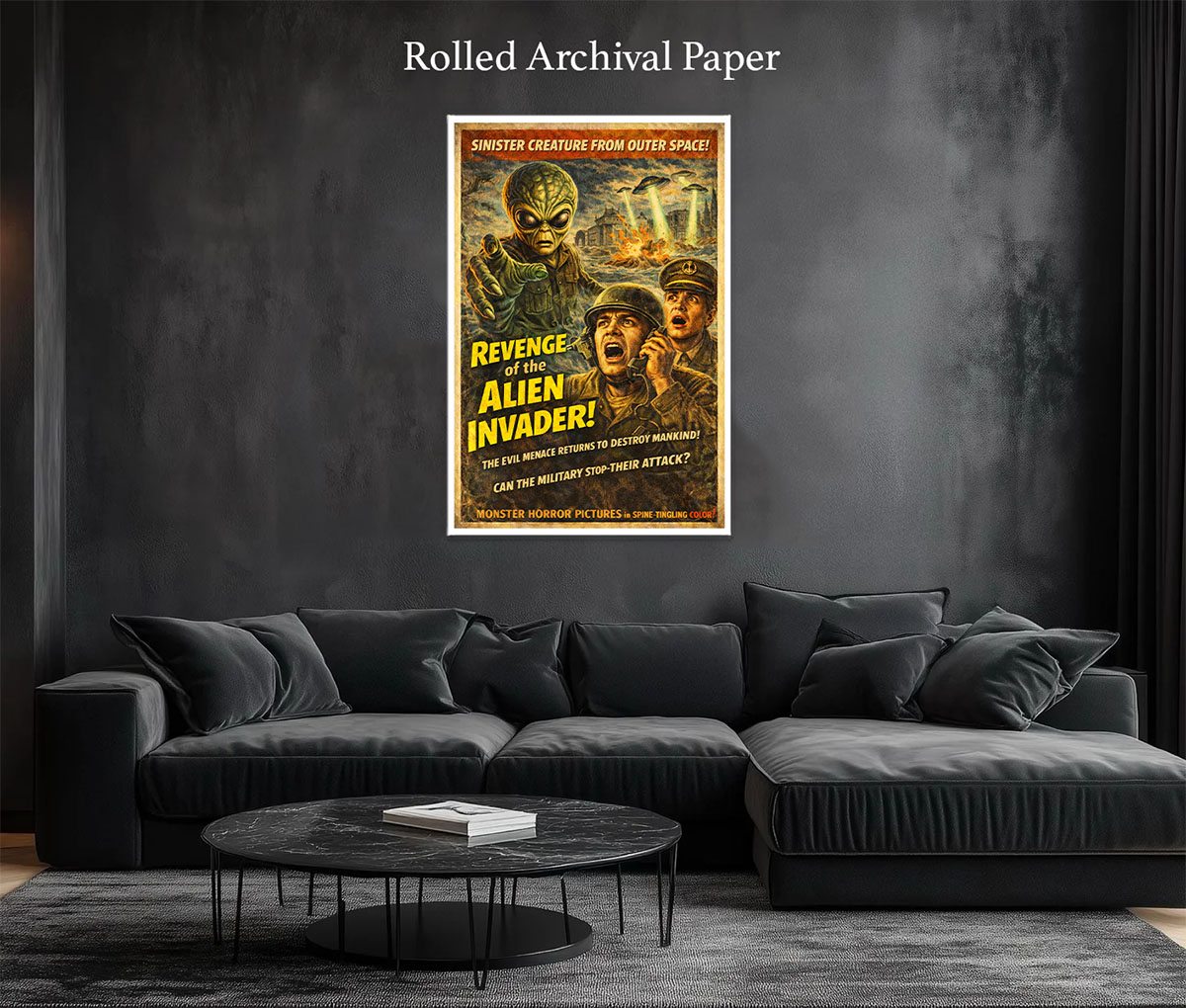 ALIEN INVADER - Horror Movie Art Prints - Image 2
