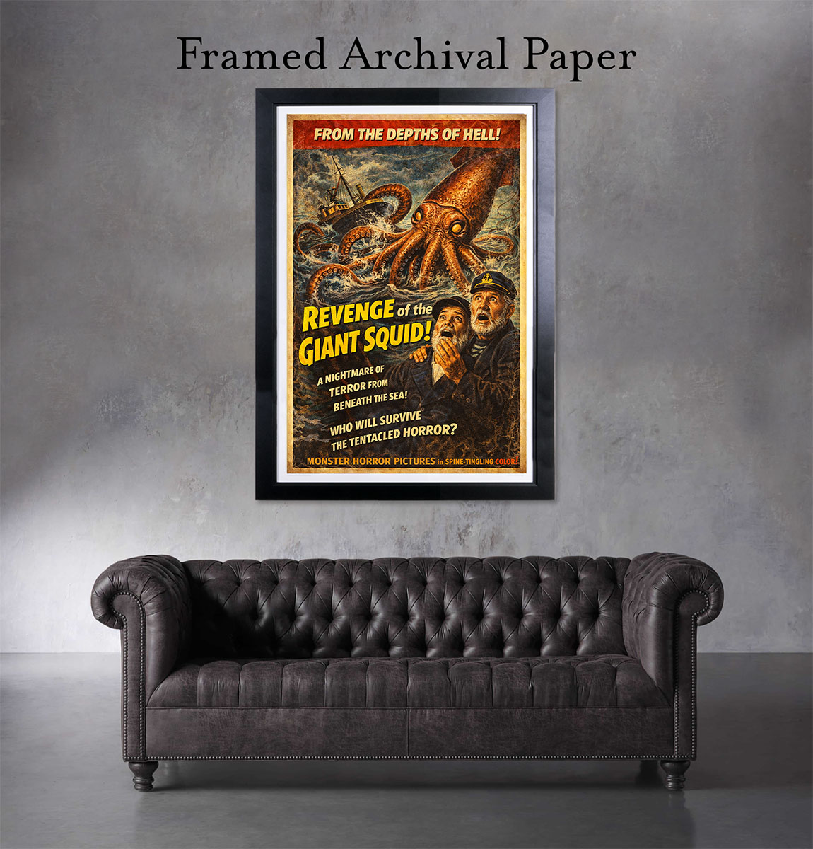 DEPTHS OF HELL - Horror Movie Art Prints - Image 4