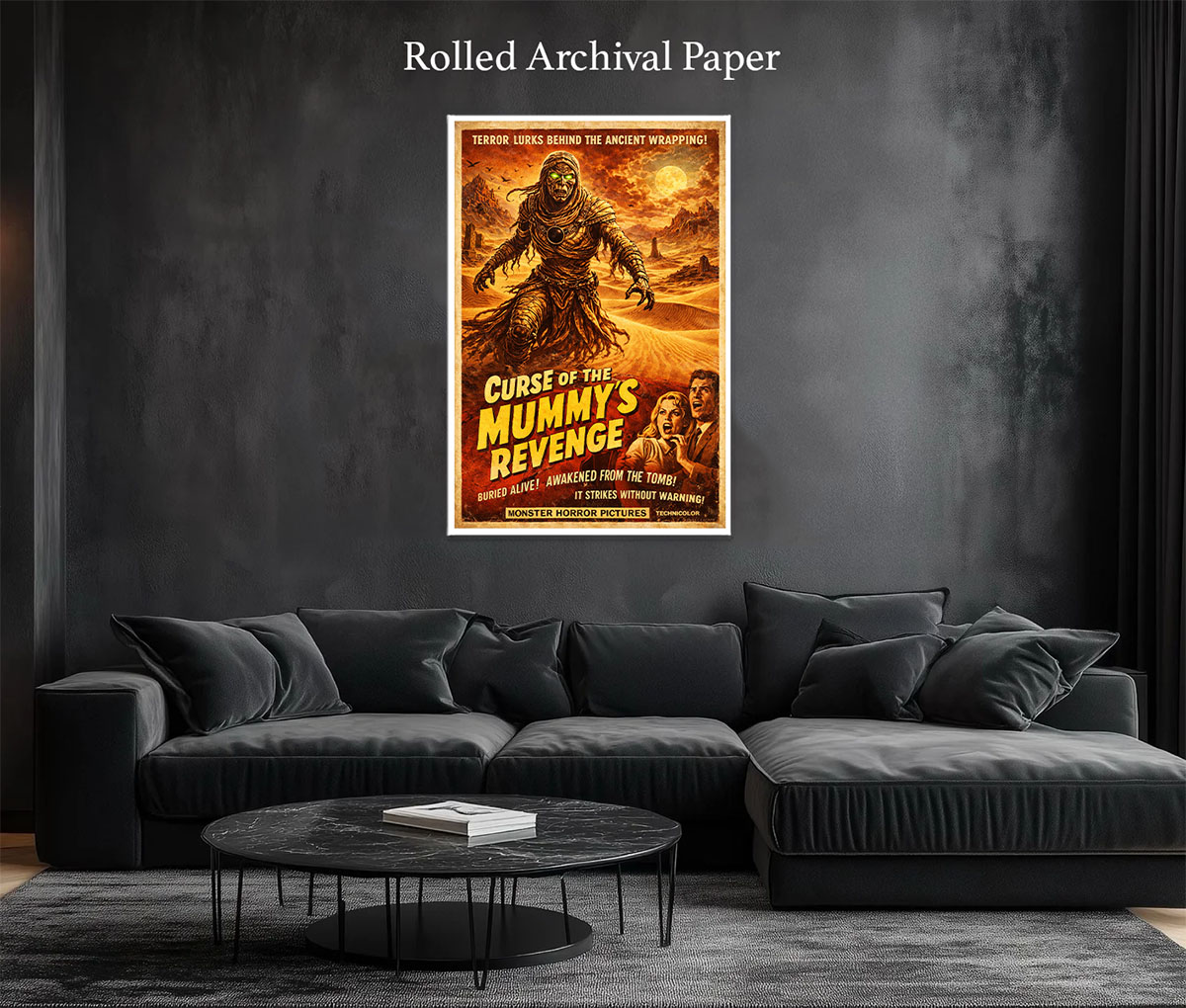 MUMMYS REVENGE - Horror Movie Art Prints - Image 2