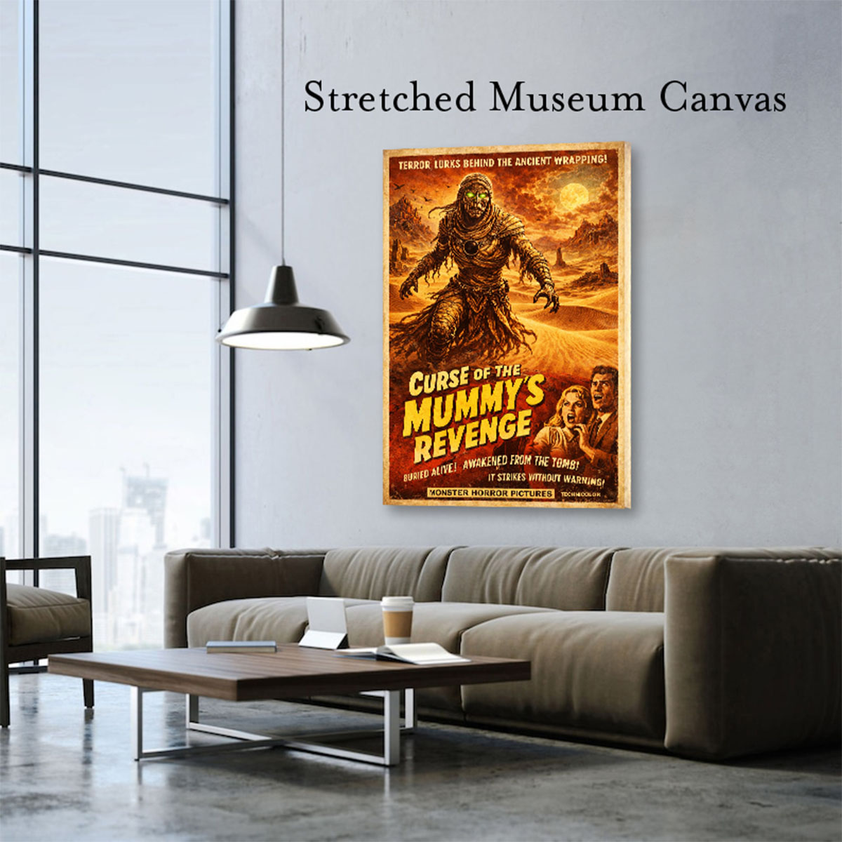 MUMMYS REVENGE - Horror Movie Art Prints - Image 3