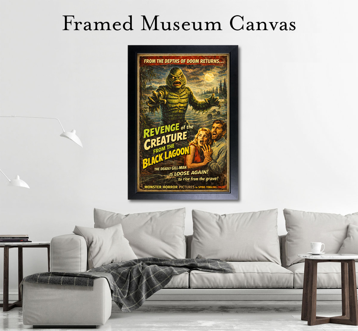 REVENGE OF THE CREATURE - Horror Movie Art Prints - Image 5