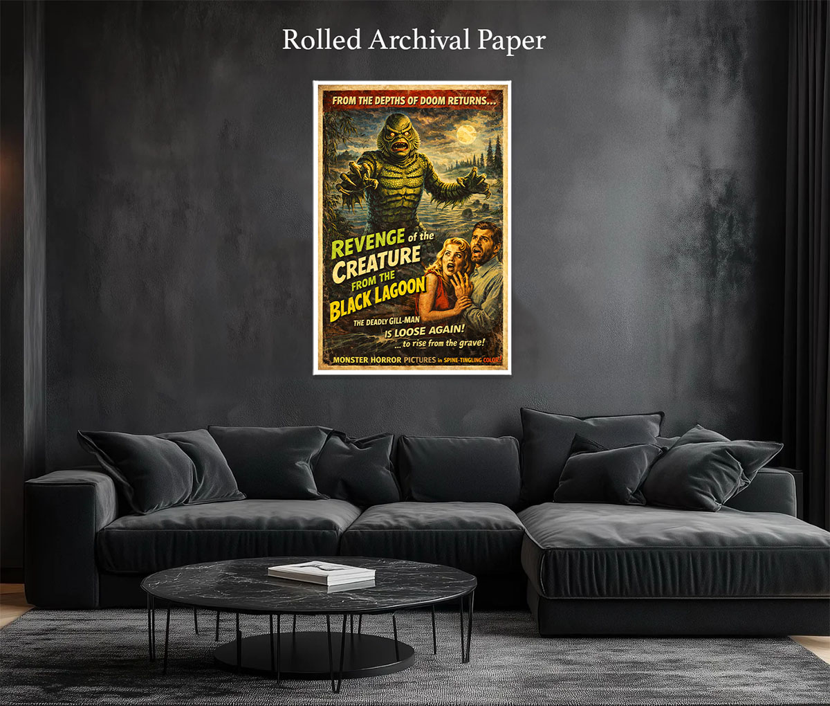 REVENGE OF THE CREATURE - Horror Movie Art Prints - Image 2