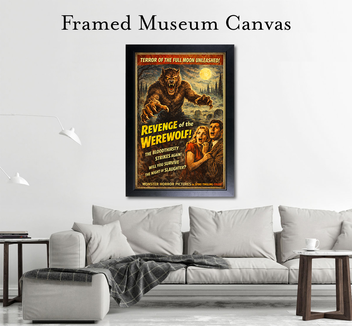 REVENGE OF THE WEREWOLF - Horror Movie Art Prints - Image 5